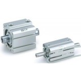 SMC Linear Compact Cylinders NCQ8 NC(D)Q8W, Compact Cylinder, Double Acting, Double Rod